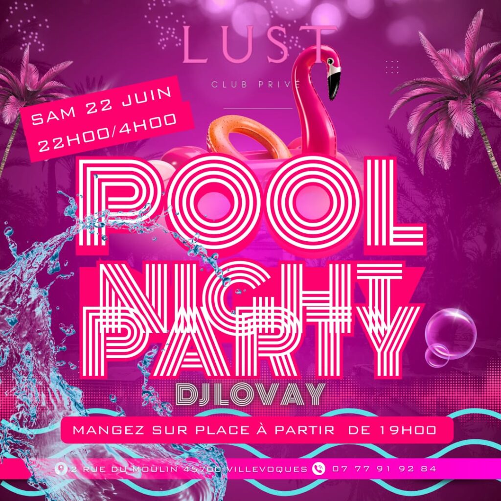 Lust Club Prive Pool Night Party