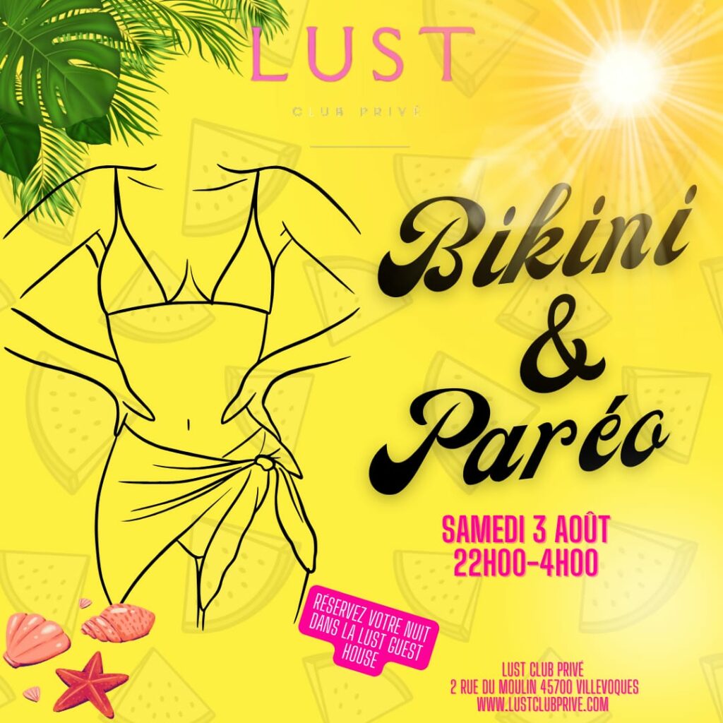Lust club privé - Bikini et paréo