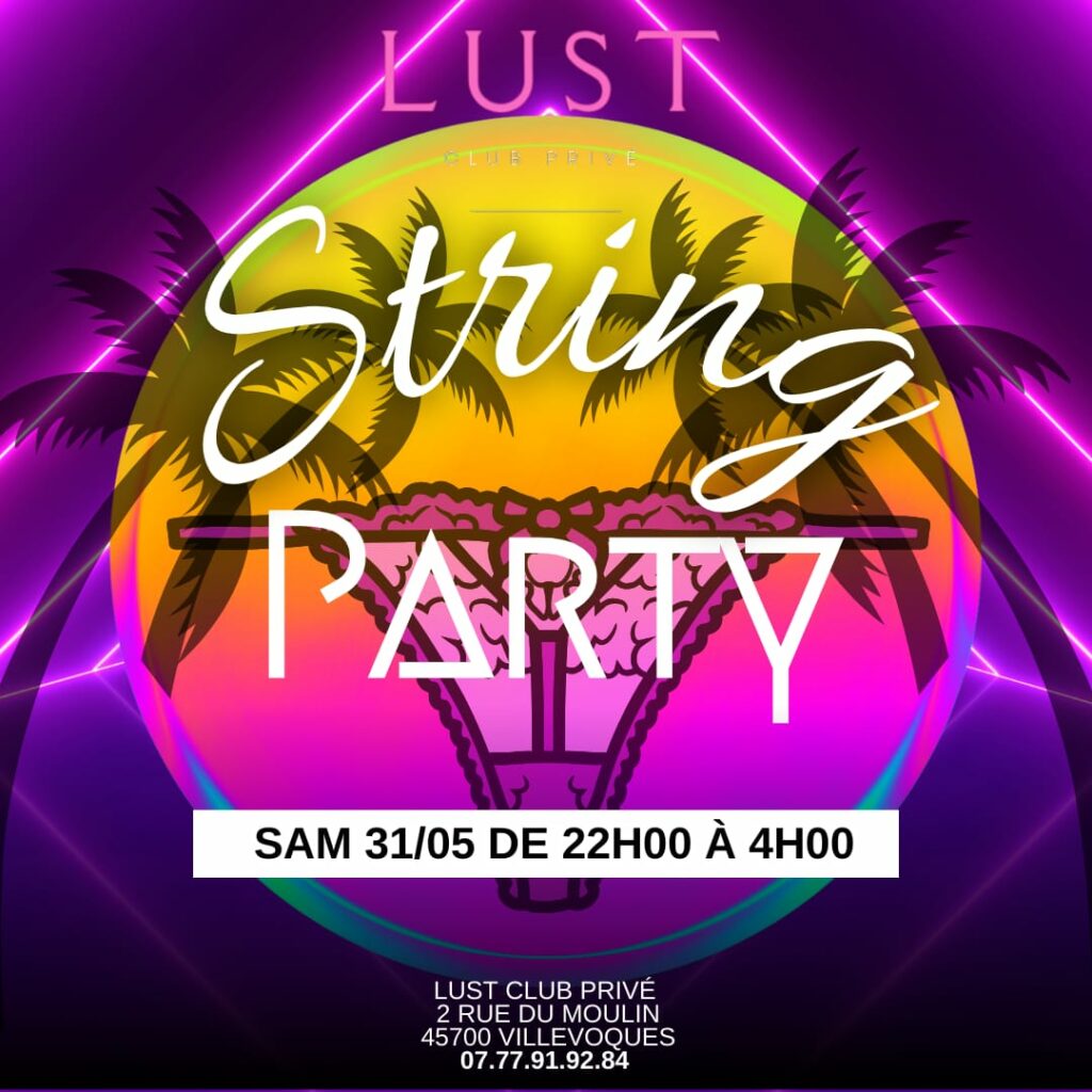 lust club prive - string party